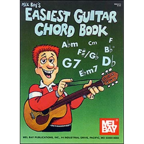 BAY WILLIAM - EASIEST GUITAR CHORD BOOK - GUITAR