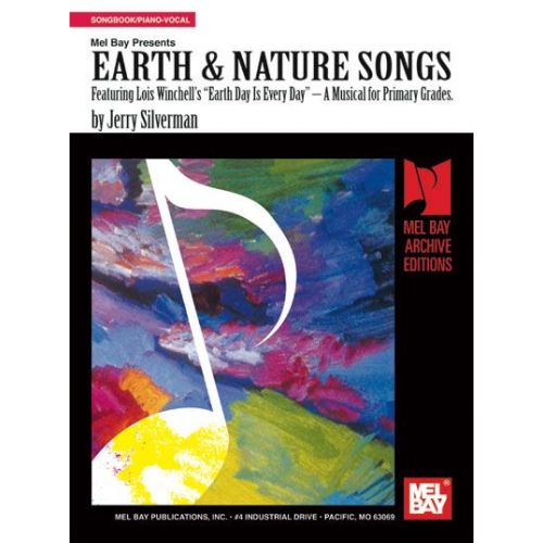 MEL BAY SILVERMAN JERRY - EARTH AND NATURE SONGS - PIANO/VOCAL
