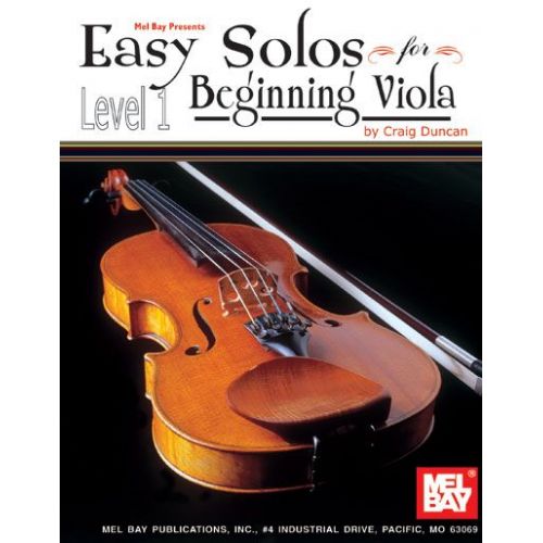  Duncan Craig - Easy Solos For Beginning  - Viola