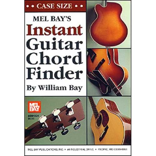 BAY WILLIAM - INSTANT GUITAR CHORD FINDER (CASE-SIZE EDITION) - GUITAR