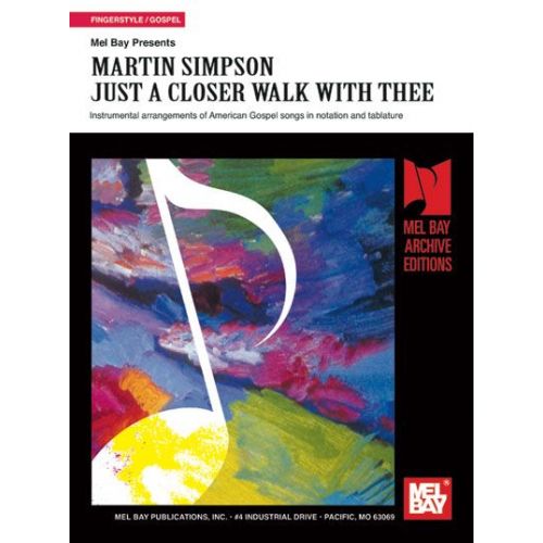 SIMPSON MARTIN - A CLOSER WALK WITH THEE - GUITAR