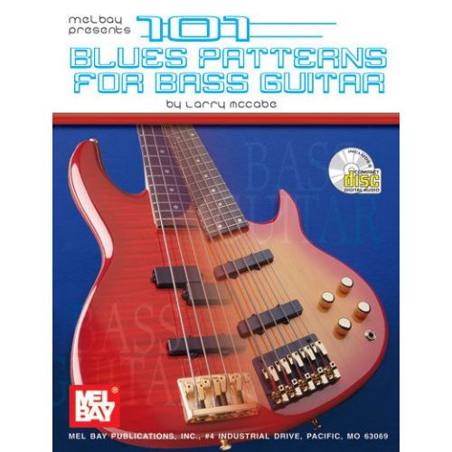  Mccabe Larry - 101 Blues Patterns For Bass Guitar + Cd - Electric Bass