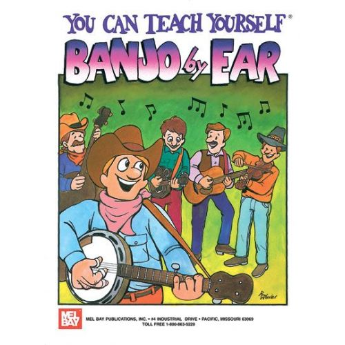  Hatfield Jack - You Can Teach Yourself Banjo By Ear + Cd - Banjo