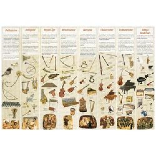 POSTER - HAAS REGIS - HISTOIRE DES INSTRUMENTS