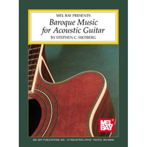  Siktberg Stephen - Baroque Music For Acoustic Guitar - Guitar