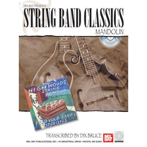 MEL BAY BRUCE DIX - STRING BAND CLASSICS - MANDOLIN + CD - MANDOLIN