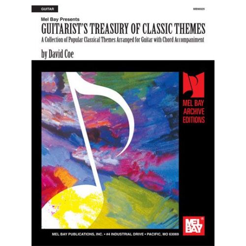 COE DAVID - GUITARIST'S TREASURY OF CLASSIC THEMES - GUITAR