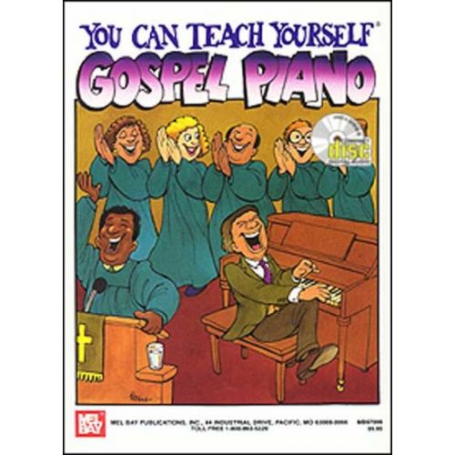 MEL BAY SMITH GAIL - YOU CAN TEACH YOURSELF GOSPEL PIANO + CD - PIANO
