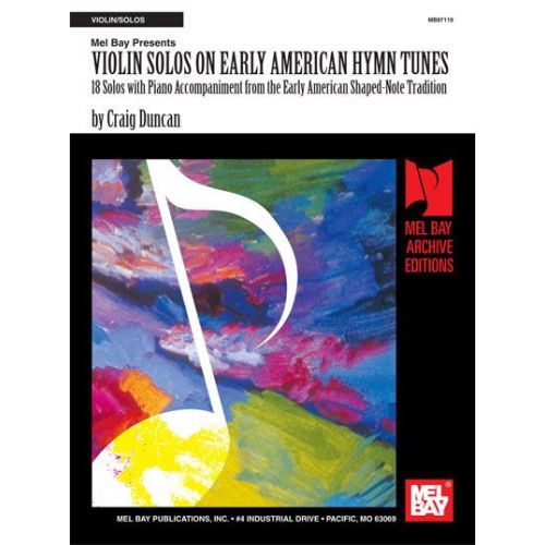 DUNCAN CRAIG - VIOLIN SOLOS ON EARLY AMERICAN HYMN TUNES - VIOLIN