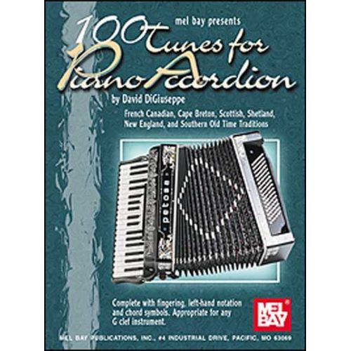 DiGIUSEPPE DAVID - 100 TUNES FOR PIANO ACCORDION