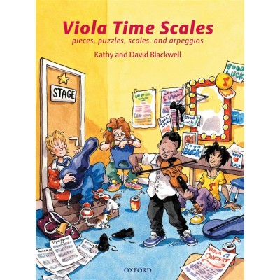 BLACKWELL KATHY & DAVID - VIOLA TIME SCALES + CD - ALTO 