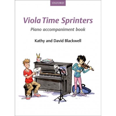 BLACKWELL K.& D. - VIOLA TIME SPRINTERS PIANO ACCOMPANIMENT BOOK 