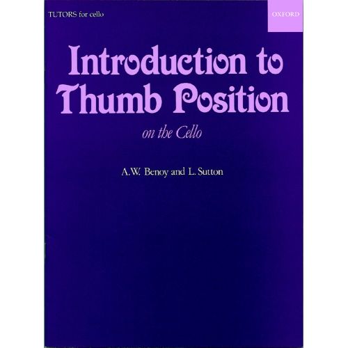 BENOY A.W. / SUTTON L. - INTRODUCTION TO THUMB POSITION - CELLO