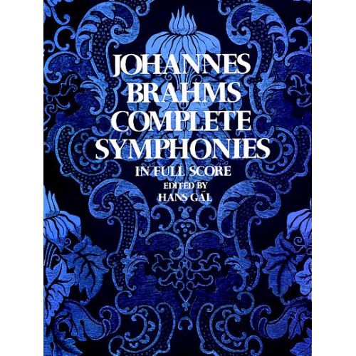 DOVER BRAHMS J. - COMPLETE SYMPHONIES - FULL SCORE