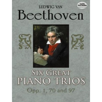  Beethoven L. (van) - Six Great Piano Trios In Full Score  