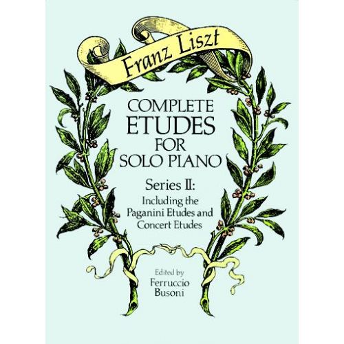 DOVER LISZT F. - COMPLETE ETUDES VOL.2 - PIANO