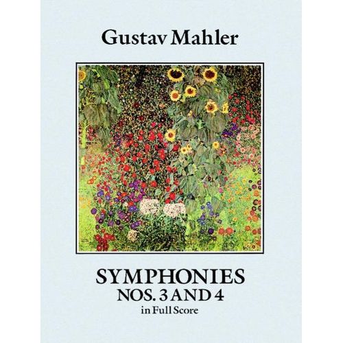 DOVER MAHLER G. - SYMPHONIES N°3 & 4 - FULL SCORE