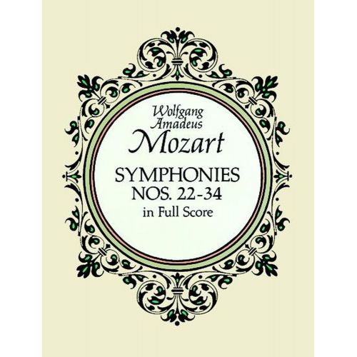  Mozart W.a. - Symphonies N22 A 34 - Full Score