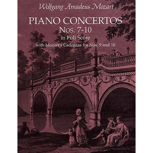 MOZART W.A. - PIANO CONCERTO N°7-10 - FULL SCORE