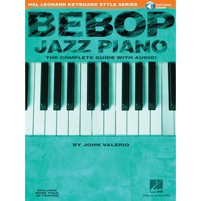 HAL LEONARD BEBOP JAZZ PIANO + AUDIO TRACKS - PIANO SOLO