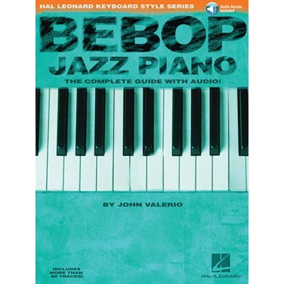 BEBOP JAZZ PIANO + AUDIO TRACKS - PIANO SOLO