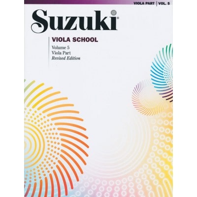 ALFRED PUBLISHING SUZUKI VIOLA SCHOOL - VIOLA PART. VOL. 5 