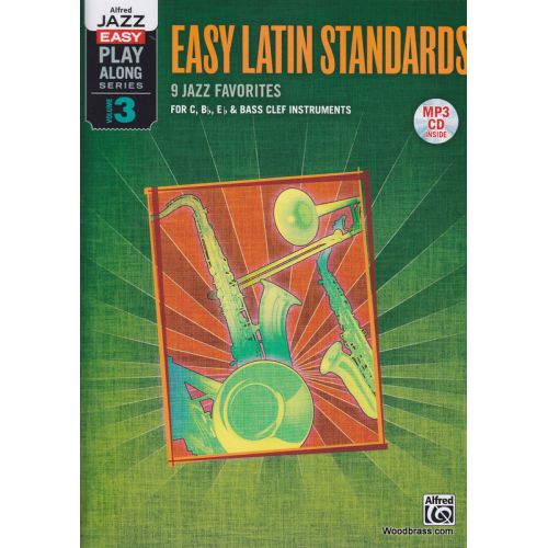 JAZZ EASY PLAY-ALONG SERIES, VOL. 3 : EASY LATIN - TOUS INSTRUMENTS + CD