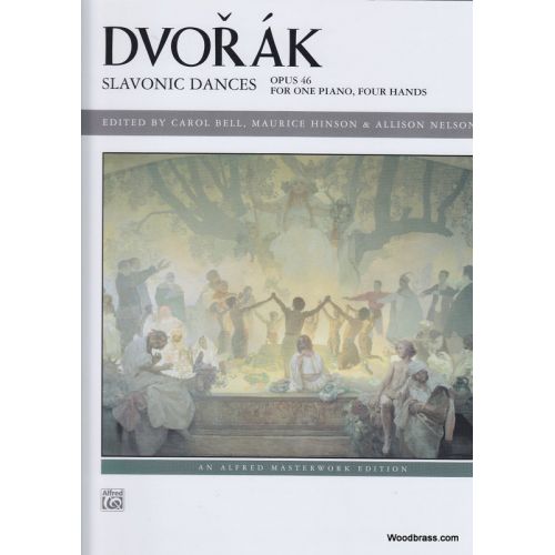 DVORAK A. - SLAVONIC DANCES OP. 46 - PIANO 4 MAINS