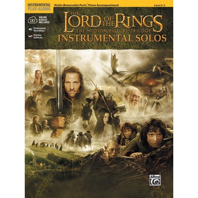 SHORE HOWARD - LORD OF THE RINGS + CD - VIOLIN AND PIANO