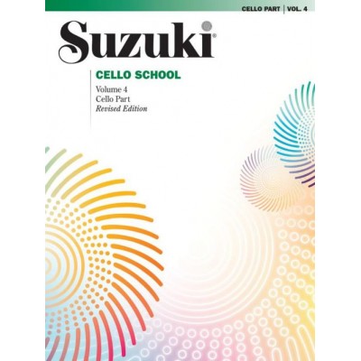 SUZUKI CELLO SCHOOL - CELLO PART - VOL. 4 (REVISED)