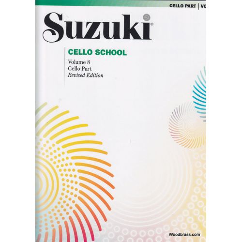SUZUKI CELLO SCHOOL VOL. 8 - CELLO PART