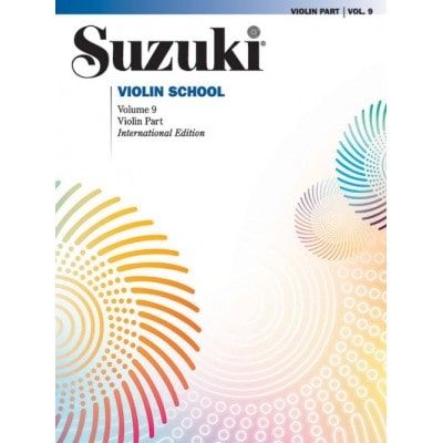 SUZUKI VIOLIN SCHOOL VIOLIN PART VOL.9 - VIOLON