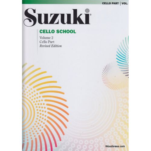 SUZUKI - CELLO SCHOOL (CELLO PART) - VOL.2