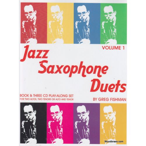 JAZZ STUDIO FISHMAN G. - JAZZ SAXOPHONE DUETS V.1 + 3 CD 