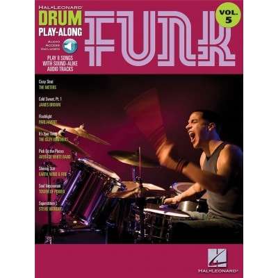 DRUM PLAY ALONG VOL.05 - FUNK - BATTERIE 