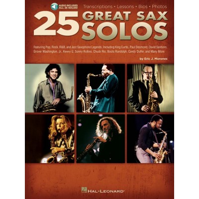 25 GREAT SAX SOLOS + MP3