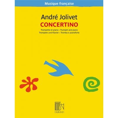 JOLIVET ANDRE - CONCERTINO - TROMPETTE and PIANO 