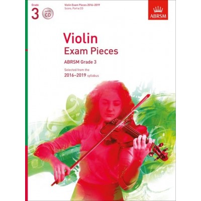VIOLIN EXAM PIECES 2016-20019 - GRADE 3