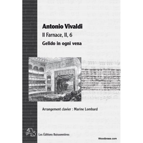  Vivaldi A. - Gelido In Ogni Vena (farnace) - Chant Et Piano