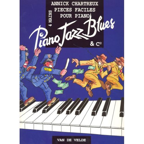 VAN DE VELDE Chartreux - Piano Jazz Blues - Piano À 4 Mains