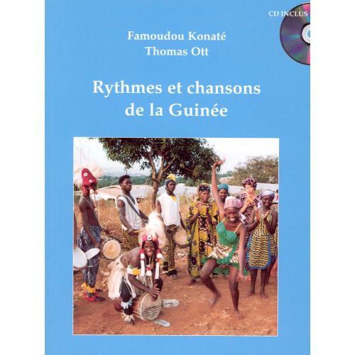 KONATE F./ OTT T. - RYTHMES ET CHANSONS DE LA GUINEE + CD - PERCUSSION