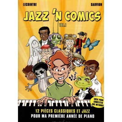  Lecointre Ph. - Jazz'comics Vol.1 - Piano  