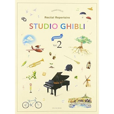 ZEN-ON MUSIC Music Hisaishi J. - Studio Ghibli Recital Répertoire "elementary" Vol.2