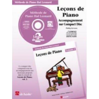 CD SEUL - LECONS DE PIANO VOL. 2