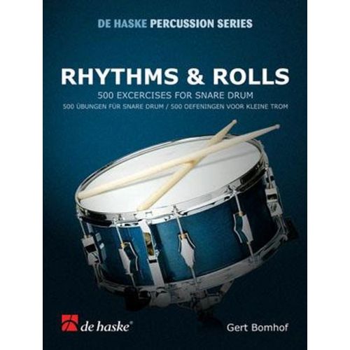 BOMHOF G. - RHTHMS AND ROLLS - 50 EXERCICES FOR SNARE DRUM 