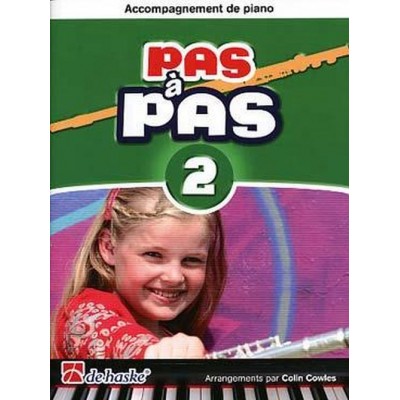 DEHASKE PAS A PAS FLUTE TRAVERSIERE VOL.2 - ACCOMPAGNEMENT PIANO