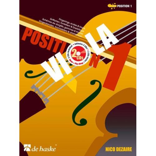 DEHASKE DEZAIRE NICO - VIOLA POSITION 1 + CD - ALTO 