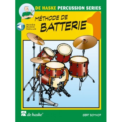 DEHASKE BOMHOF GERT - METHODE DE BATTERIE VOL.1 + ACCES AUDIO INCLUS