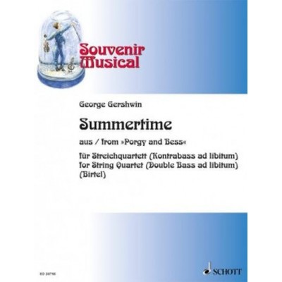  Gershwin George - Summertime - String Quartet 
