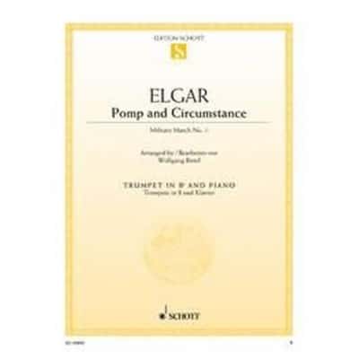 ELGAR EDWARD - POMP & CIRCUMSTANCE - TROMPETTE & PIANO